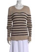 Khaite Cashmere Striped Sweater