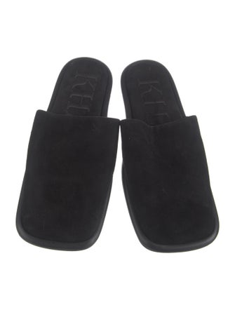 Khaite Suede Mules