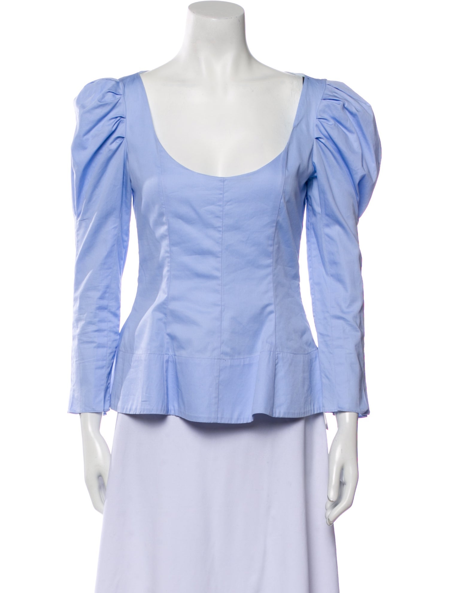 Khaite Scoop Neck Long Sleeve Top