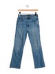 Khaite Mid-Rise Straight Leg Jeans