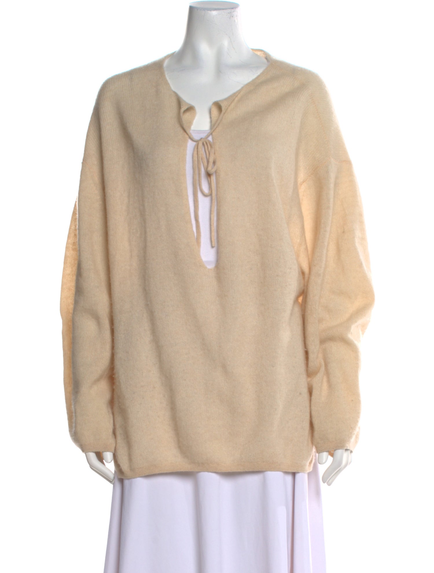 Khaite Cashmere V-Neck Sweater