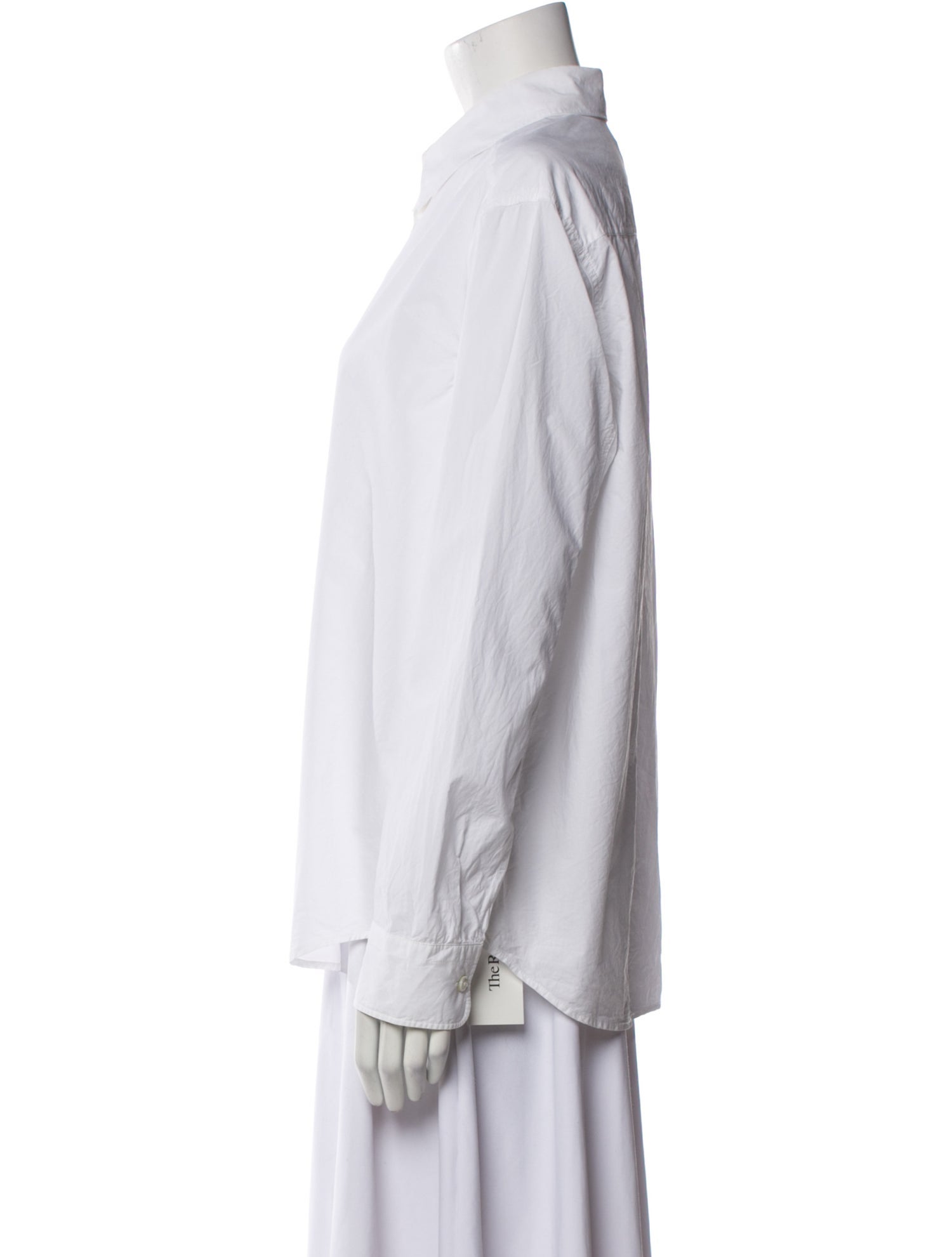 Khaite Long Sleeve Button-Up Top