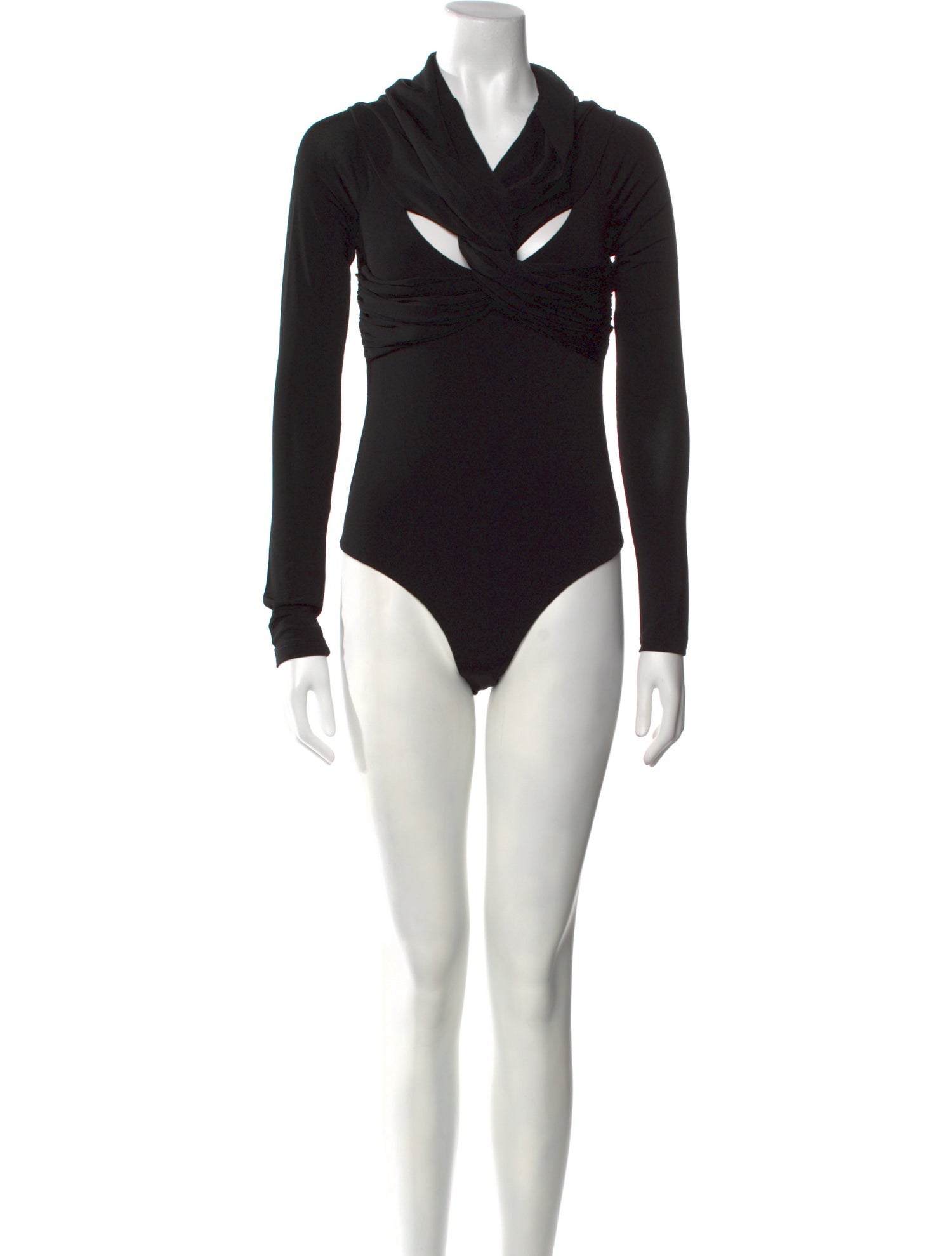 Khaite Cowl Neck Long Sleeve Bodysuit
