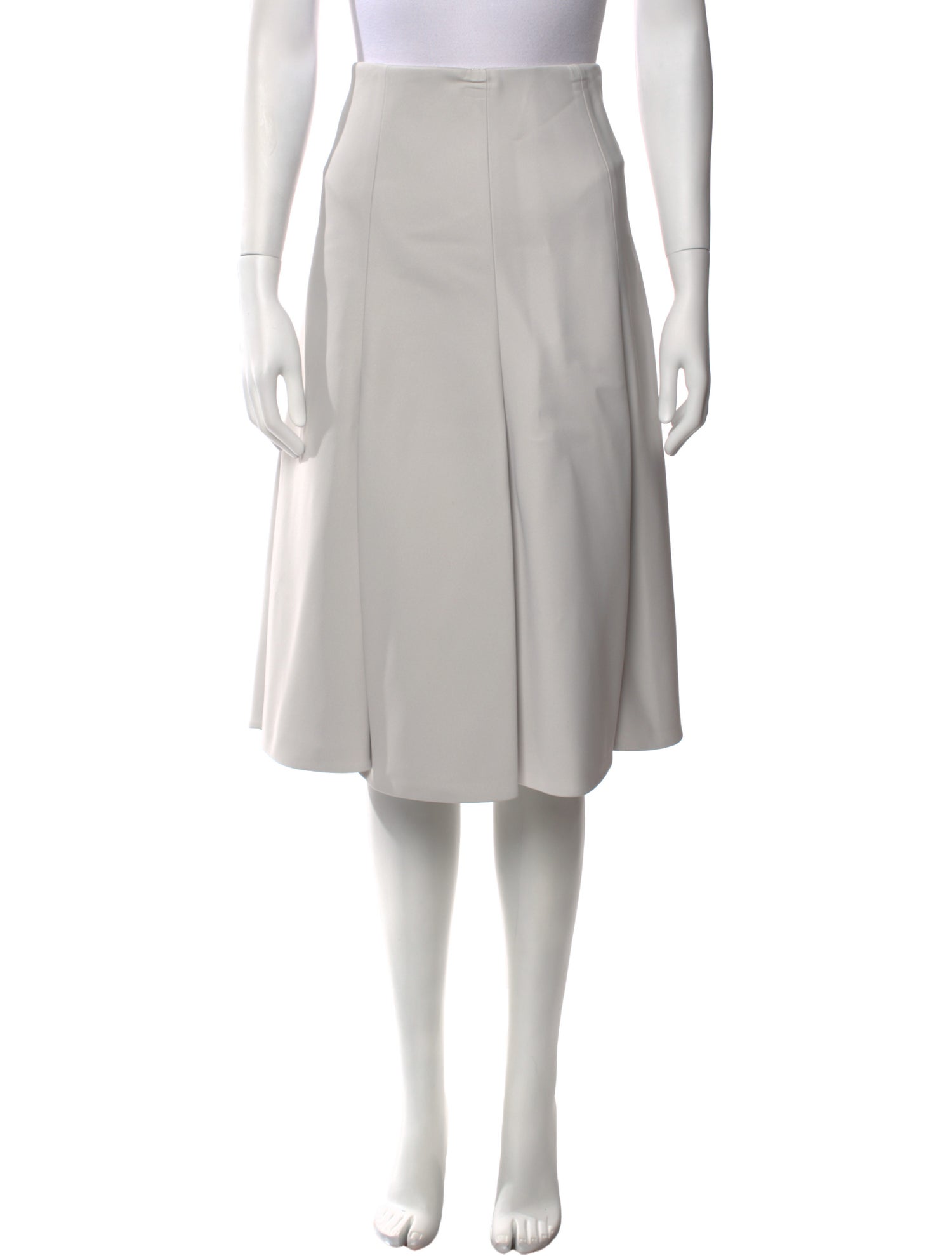 Khaite Ruffle Embellishment Knee-Length Skirt w/ Tags