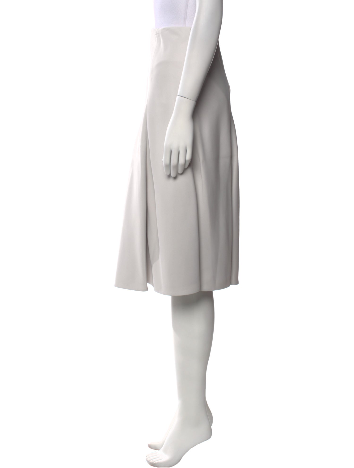 Khaite Ruffle Embellishment Knee-Length Skirt w/ Tags