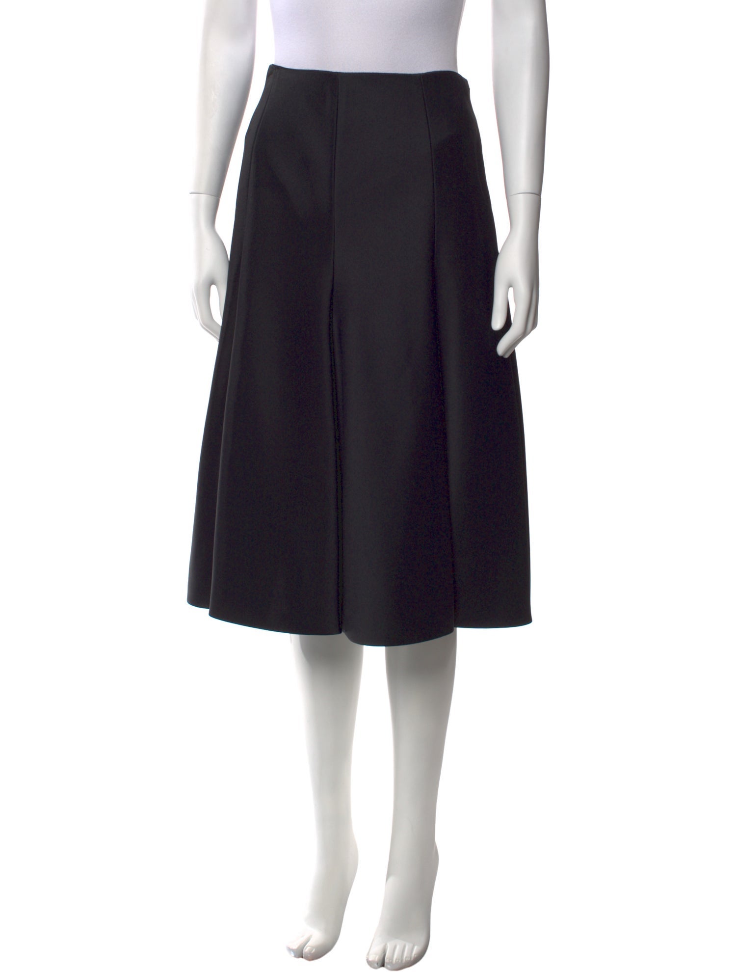 Khaite Ruffle Embellishment Knee-Length Skirt w/ Tags