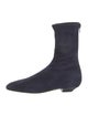 Khaite Suede Sock Boots