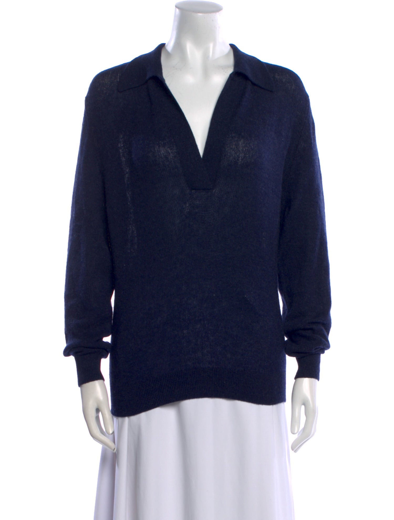 Khaite Cashmere V-Neck Sweater