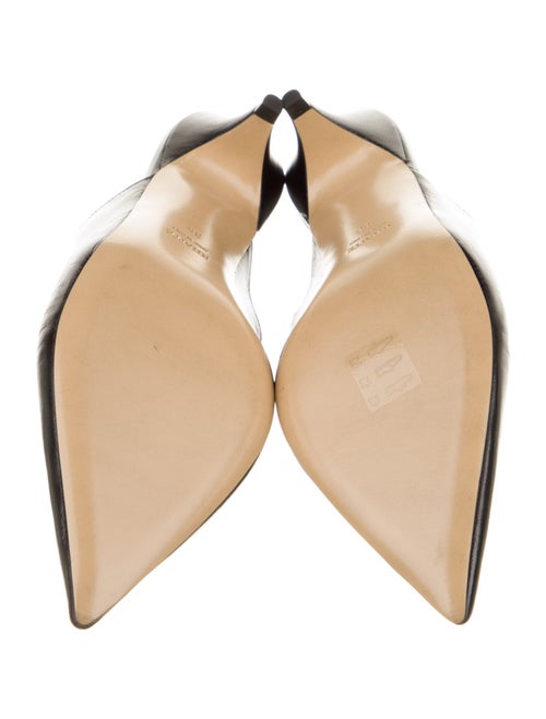 Khaite Leather Mules