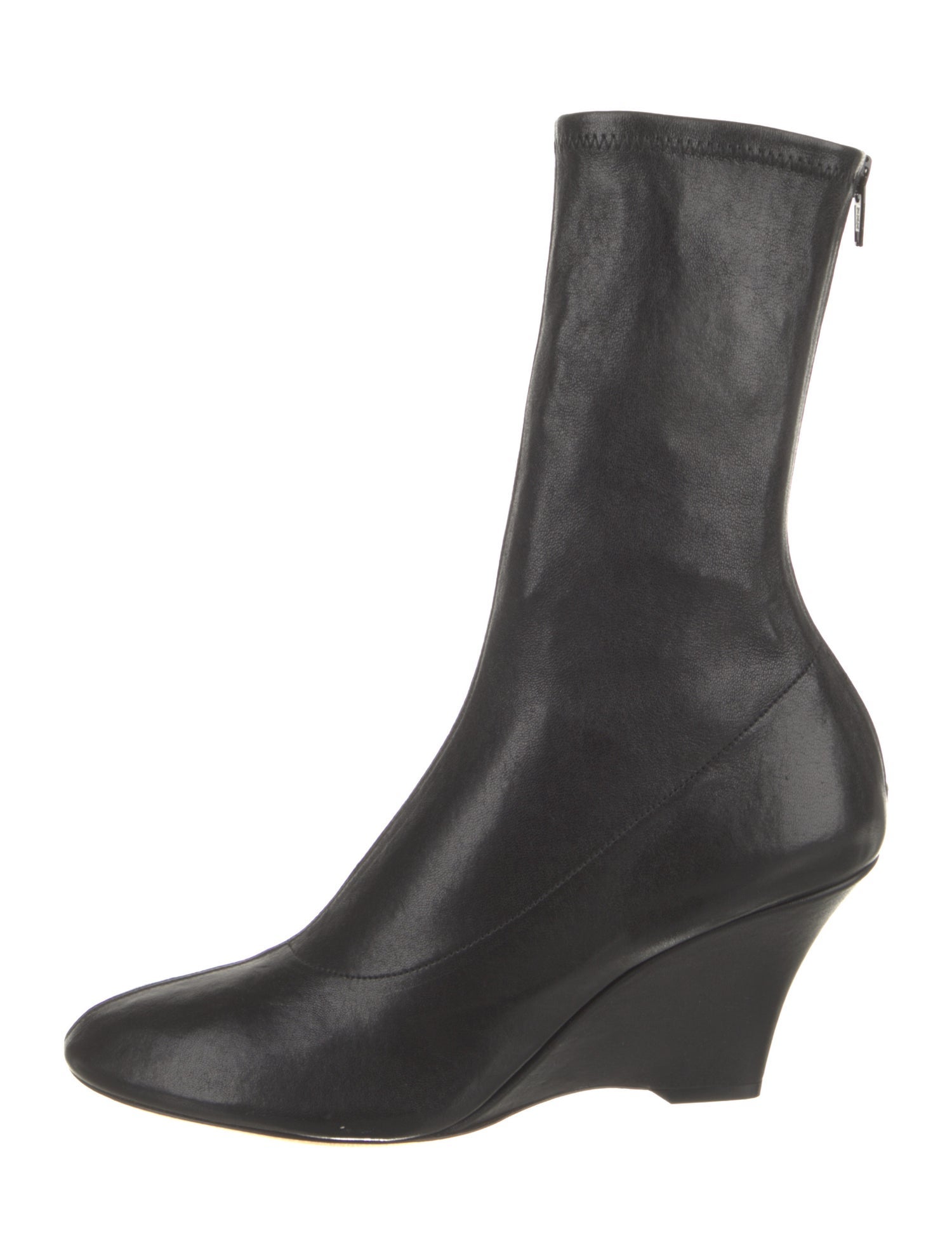 Khaite Leather Sock Boots