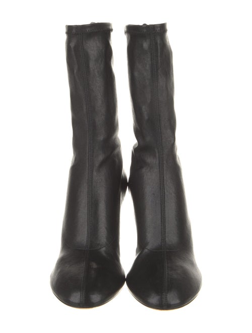 Khaite Leather Sock Boots