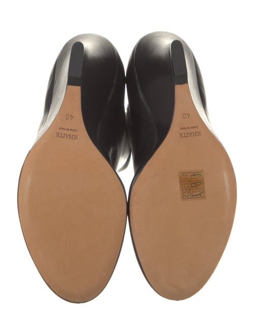 Khaite Leather Sock Boots