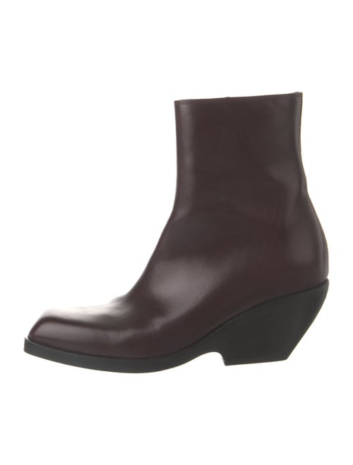 Khaite Leather Sock Boots