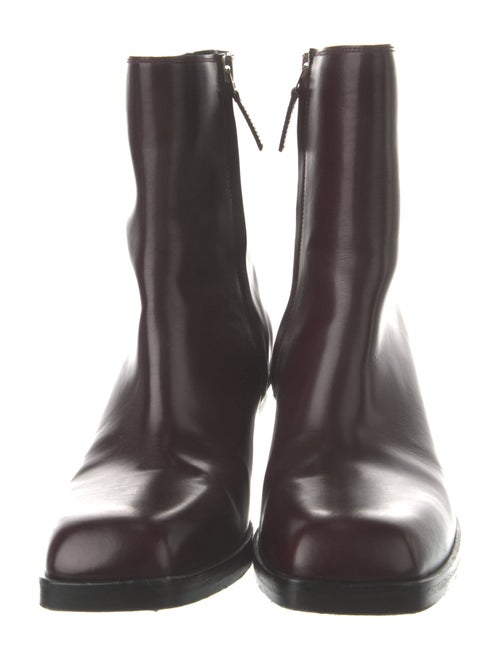 Khaite Leather Sock Boots