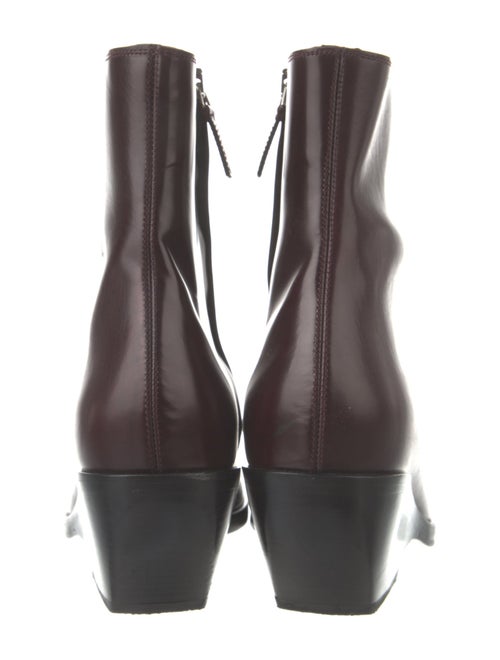 Khaite Leather Sock Boots