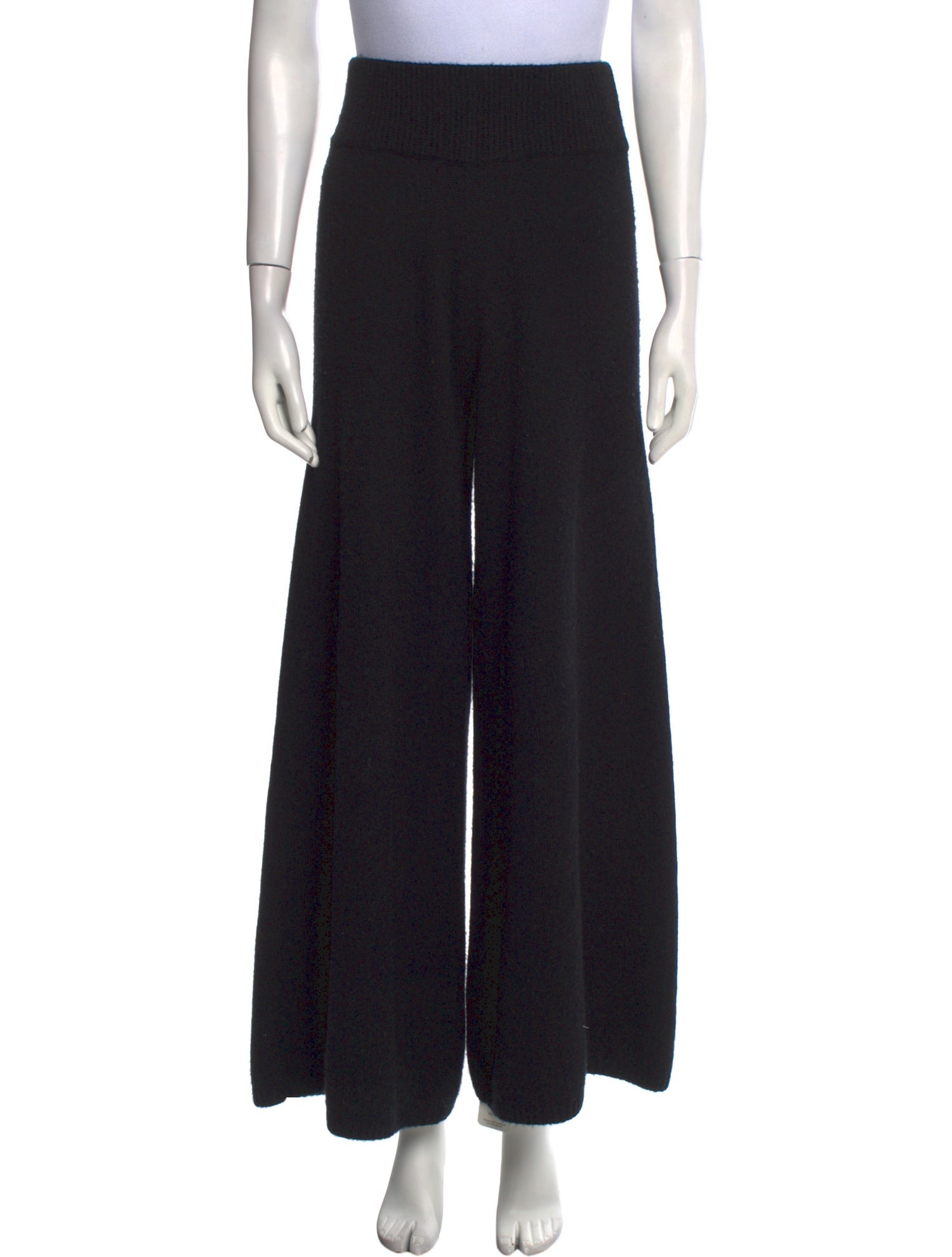 Khaite Cashmere Wide Leg Pants
