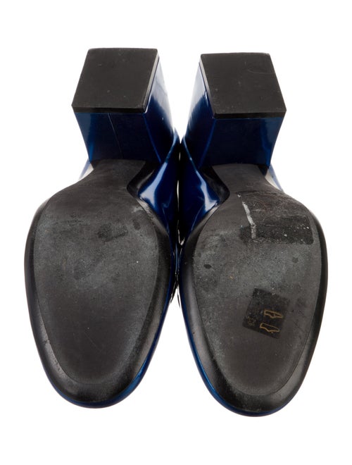 Khaite Patent Leather T-Strap Pumps