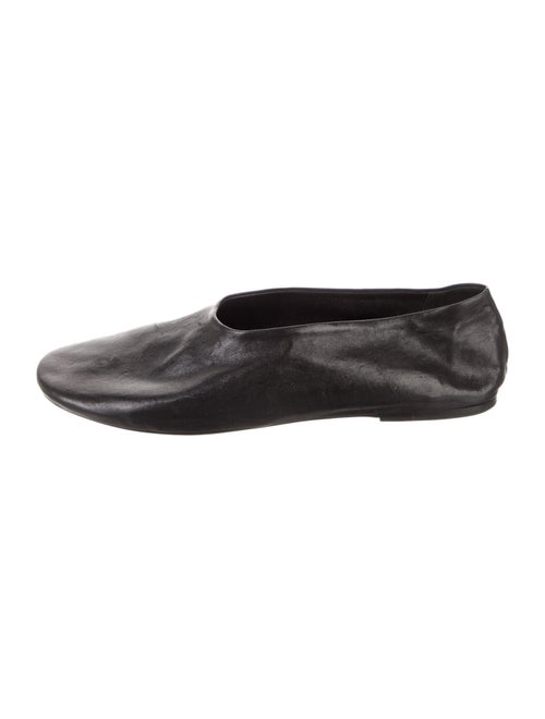 Khaite Leather Ballet Flats