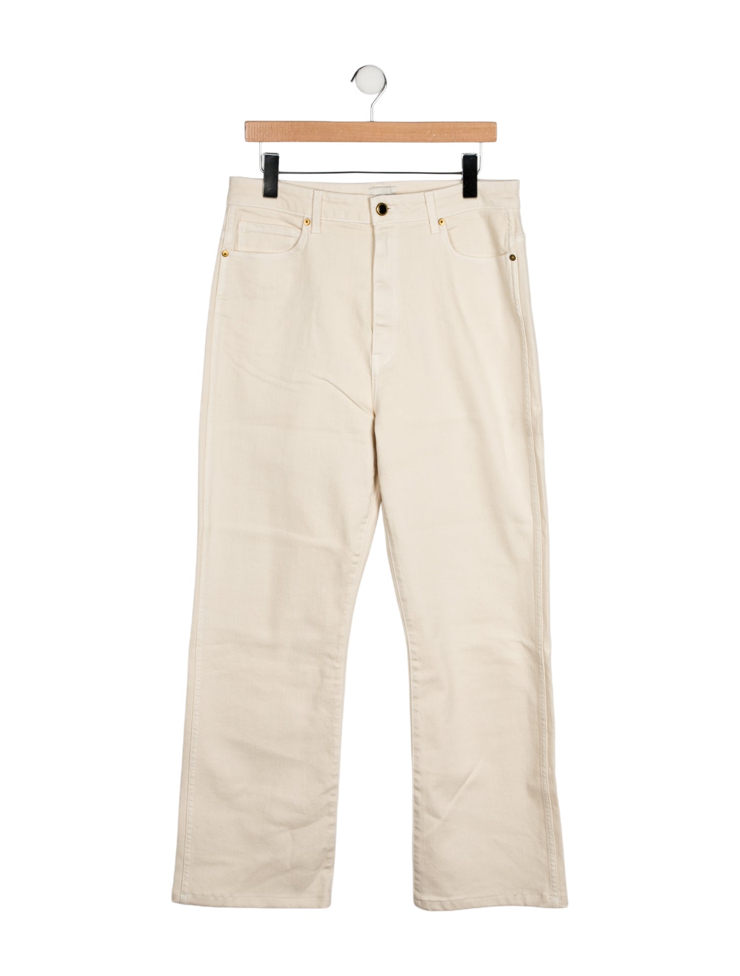 Khaite Straight-Leg Jeans