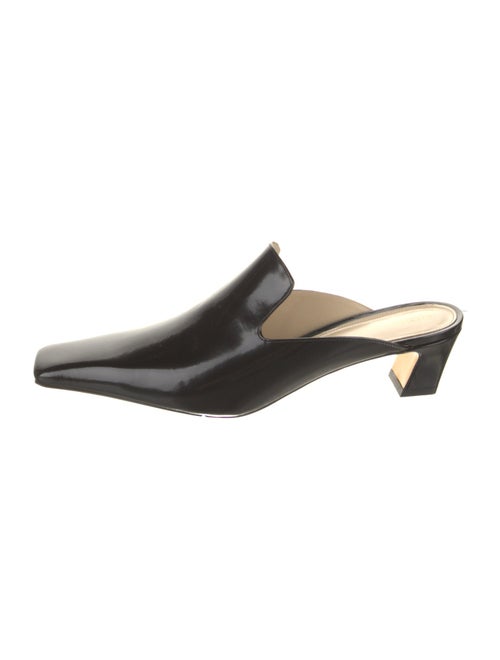 Khaite Patent Leather Mules