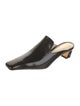 Khaite Patent Leather Mules