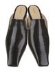 Khaite Patent Leather Mules