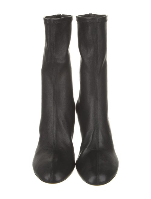 Khaite Leather Sock Boots