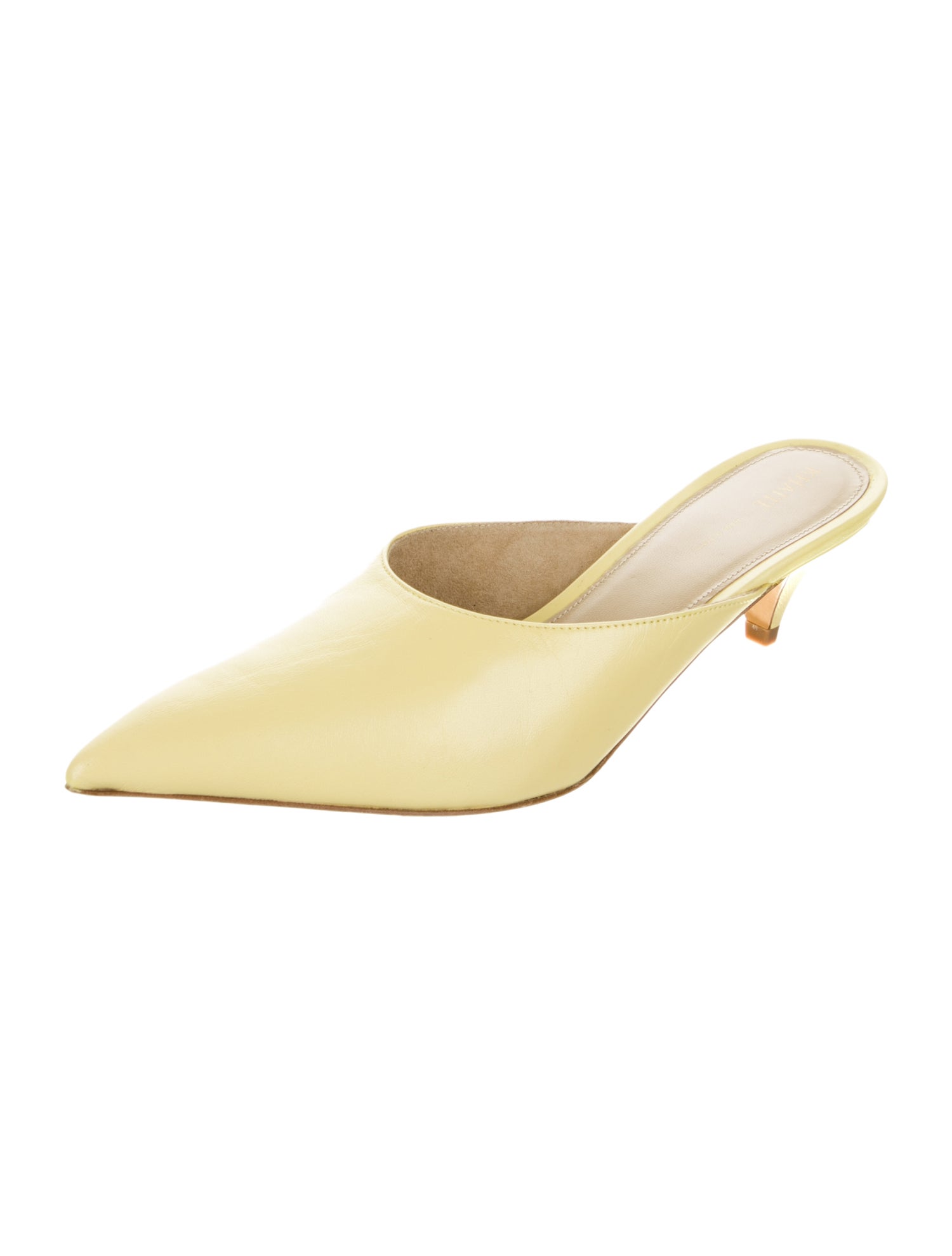 Khaite Leather Mules