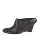 Khaite Leather Mules