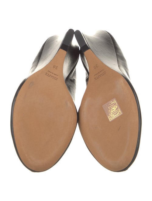 Khaite Leather Mules