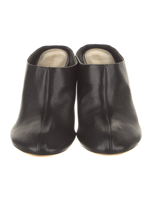 Khaite Leather Mules