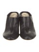 Khaite Leather Mules