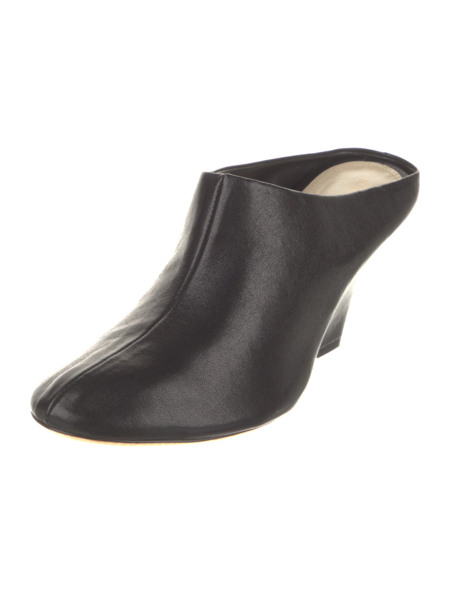 Khaite Leather Mules