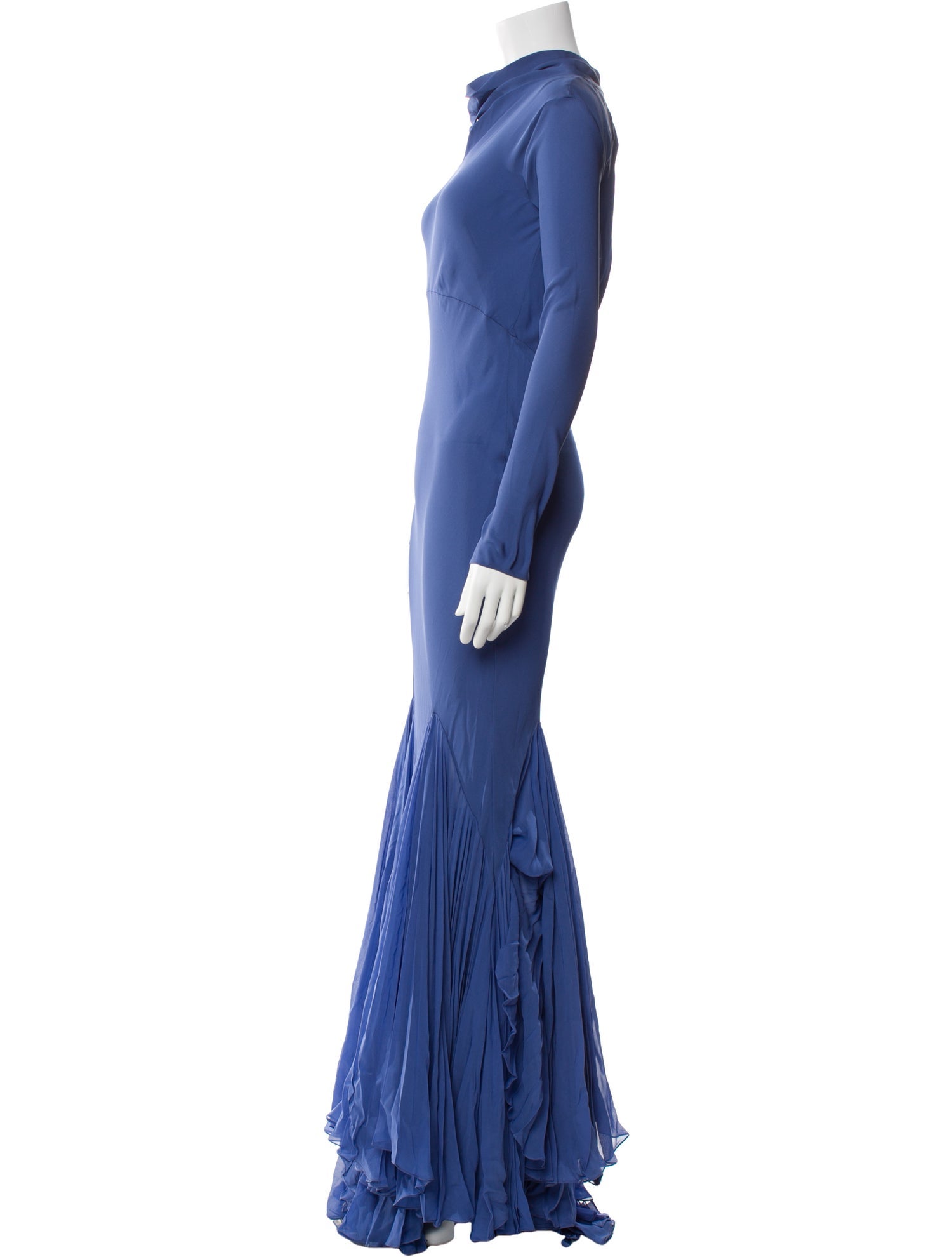 【送料&関税込】Khaite Kal Dress Khaite Silk Long Dress w/ Tags - Blue Dresses, Clothing