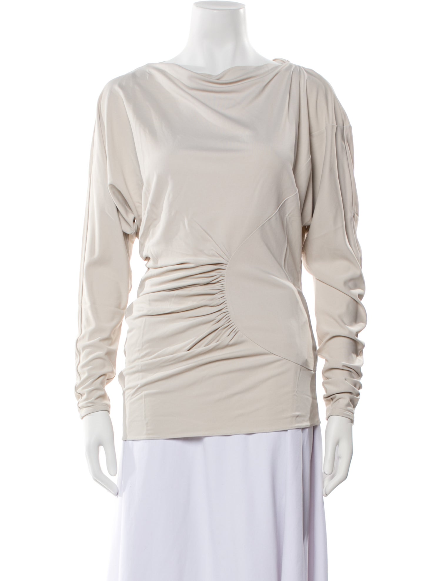 Khaite Cowl Neck Long Sleeve Blouse w/ Tags