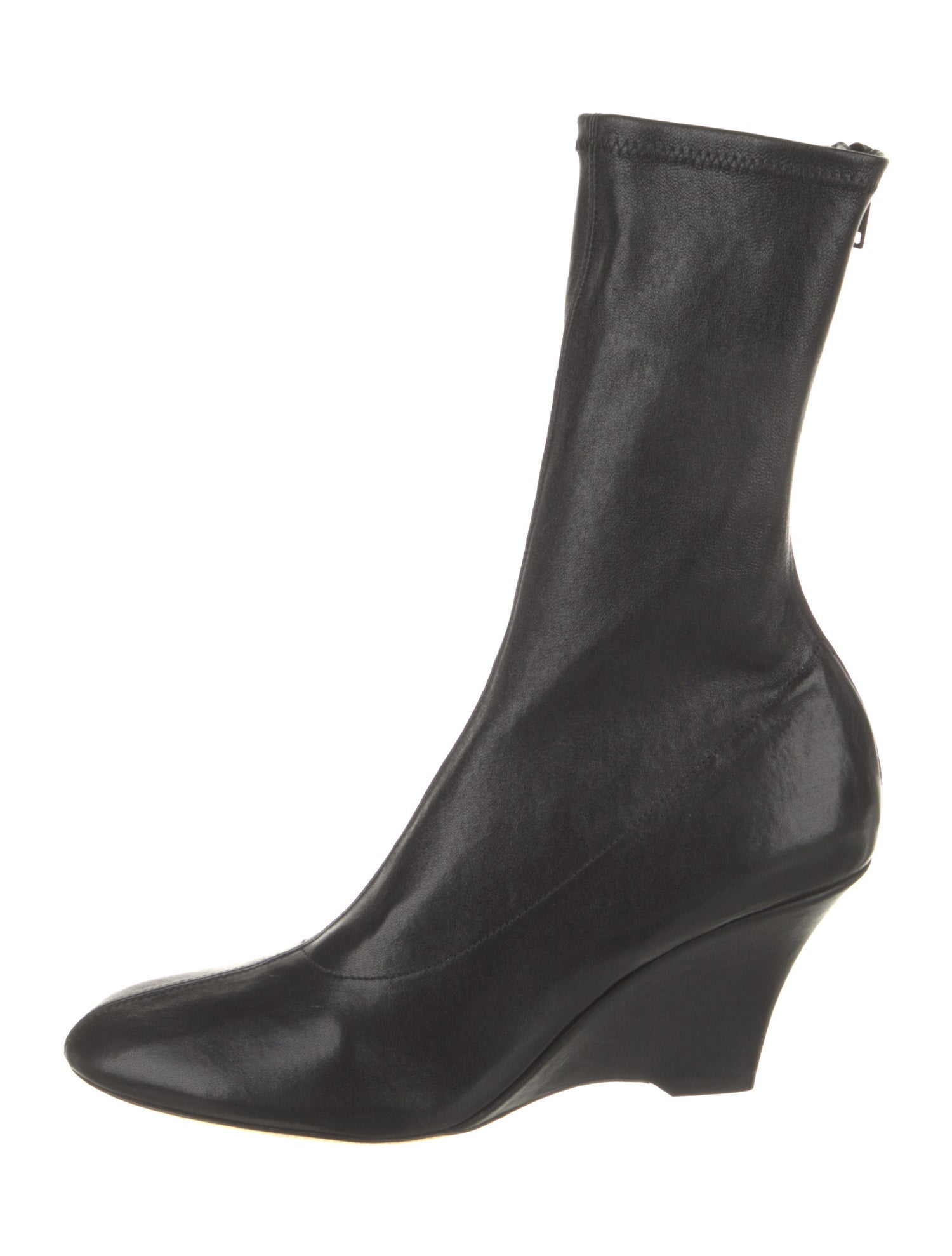 Khaite Leather Sock Boots