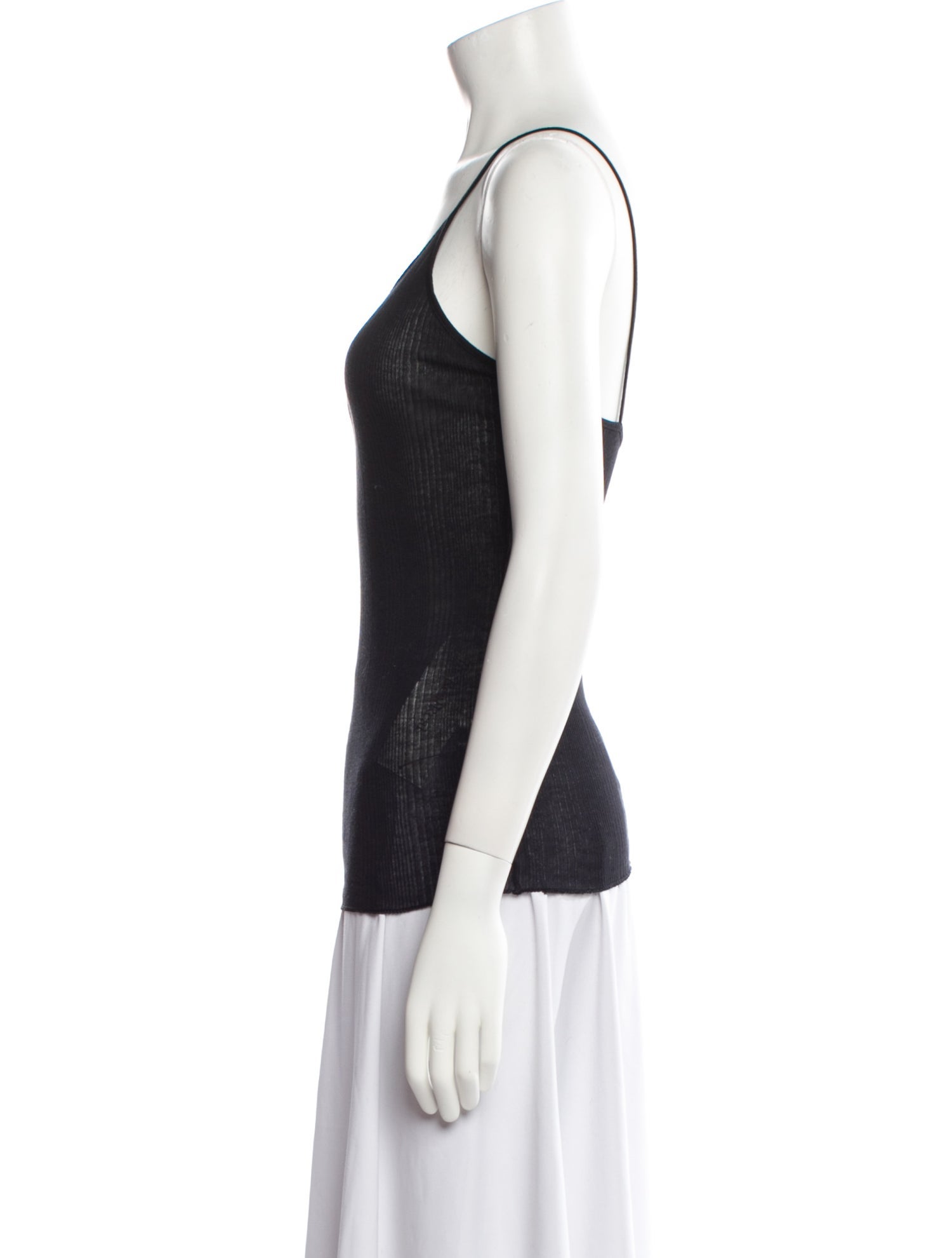 Khaite V-Neck Sleeveless Top