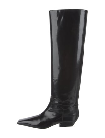 Khaite Leather Riding Boots