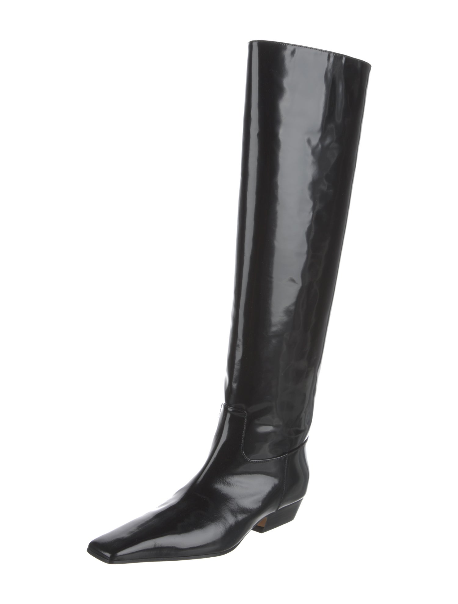 Khaite Leather Riding Boots