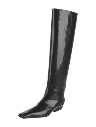 Khaite Leather Riding Boots