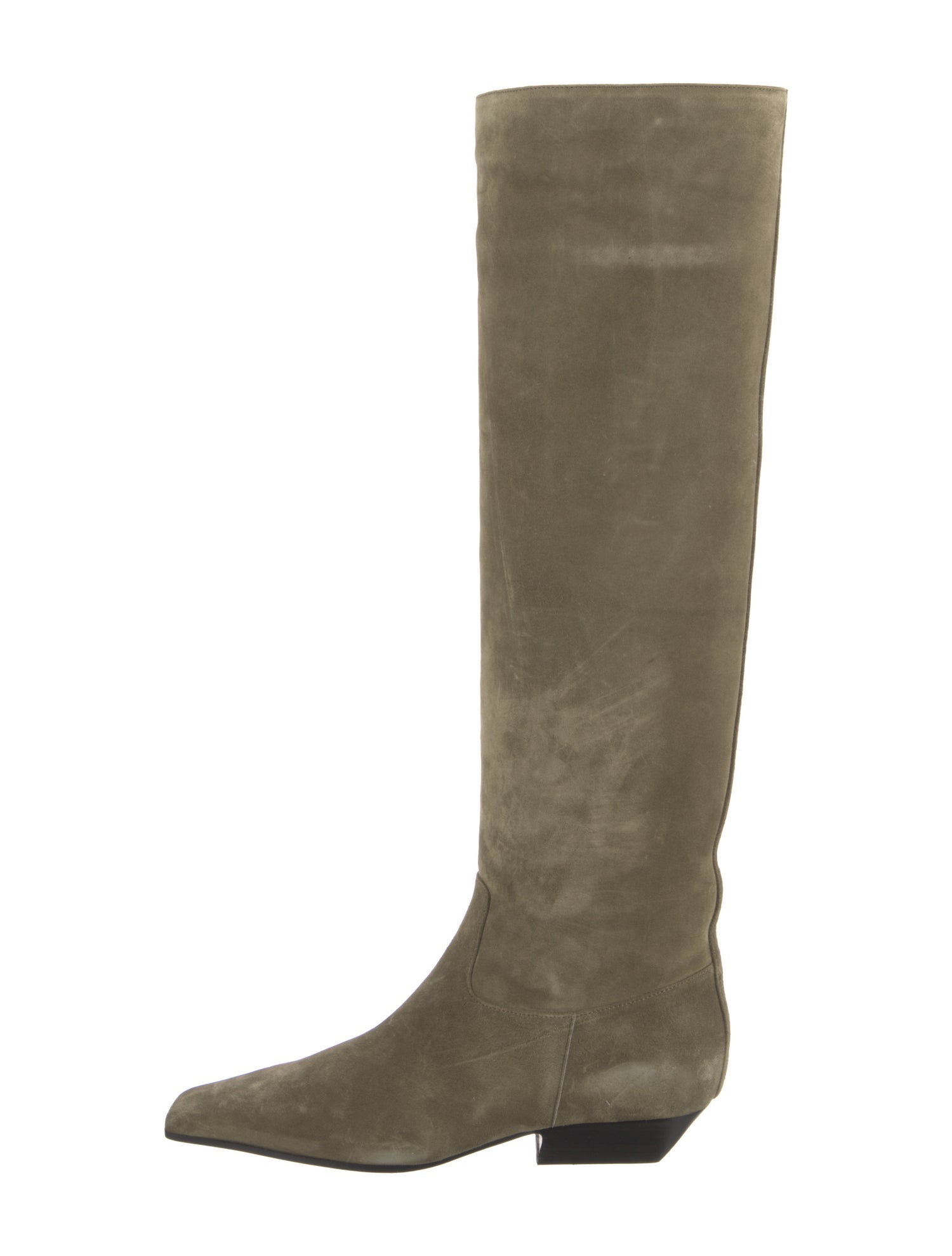 Khaite Suede Riding Boots