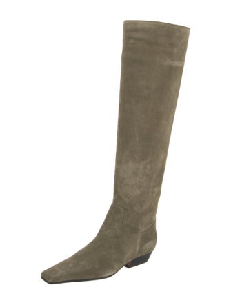 Khaite Suede Riding Boots