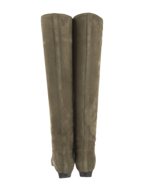 Khaite Suede Riding Boots