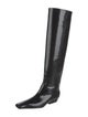 Khaite Patent Leather Riding Boots