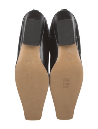 Khaite Patent Leather Riding Boots