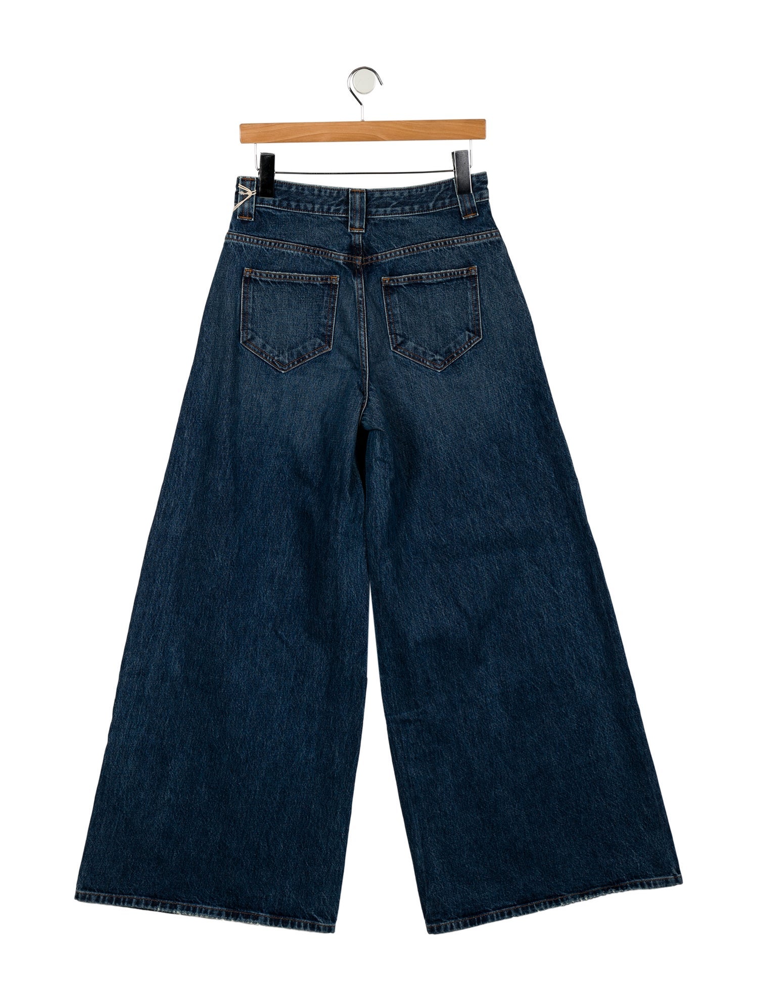 Khaite High-Rise Wide Leg Jeans