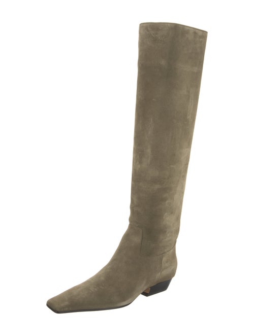 Khaite Suede Riding Boots