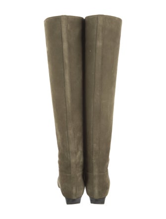 Khaite Suede Riding Boots