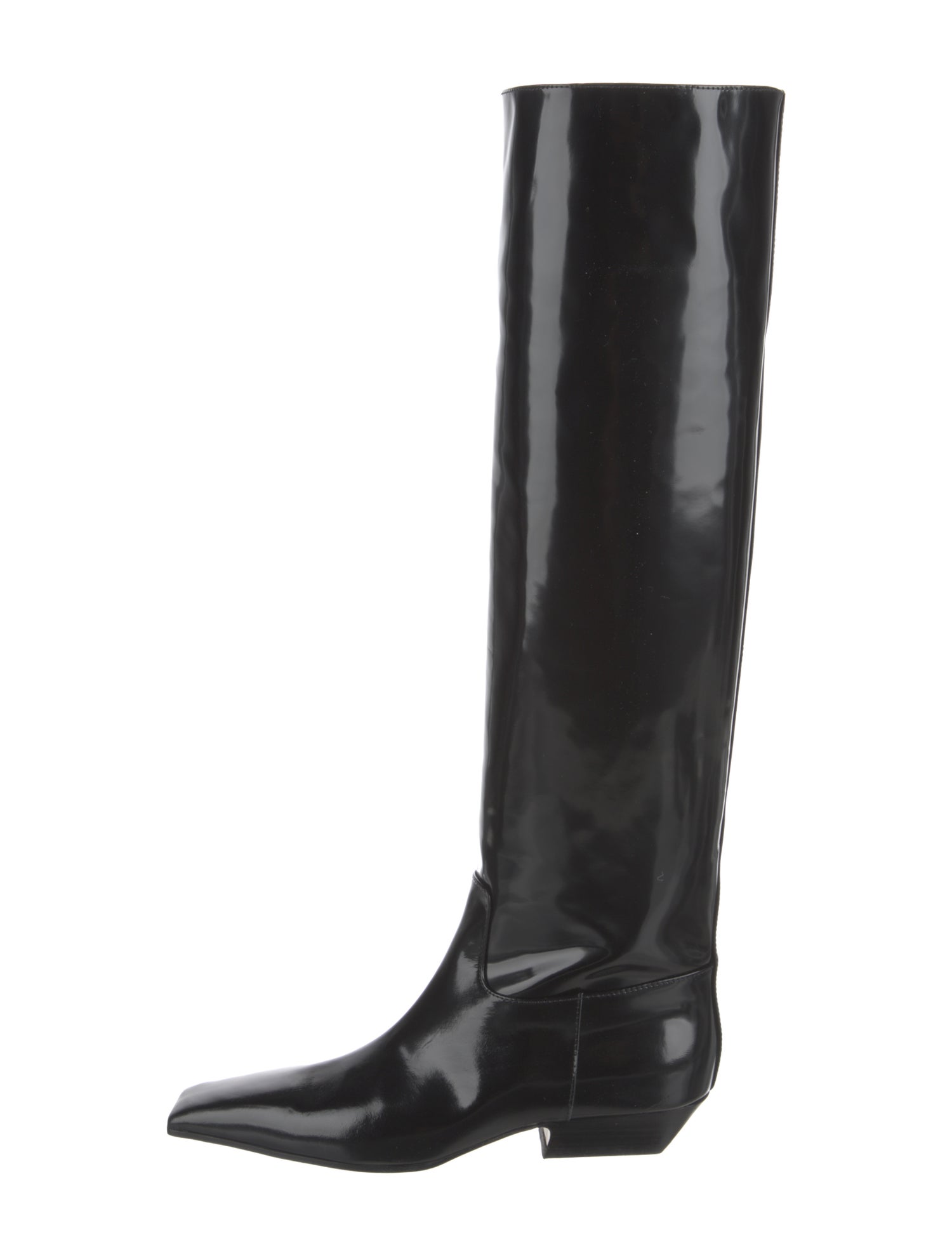 Khaite Leather Riding Boots