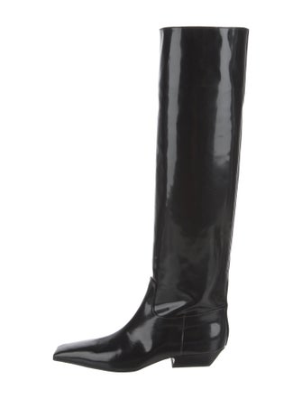 Khaite Leather Riding Boots